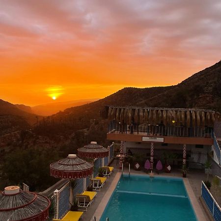 Auberge Les Montagnes Du Paradis Tagherat Anekrim Luaran gambar