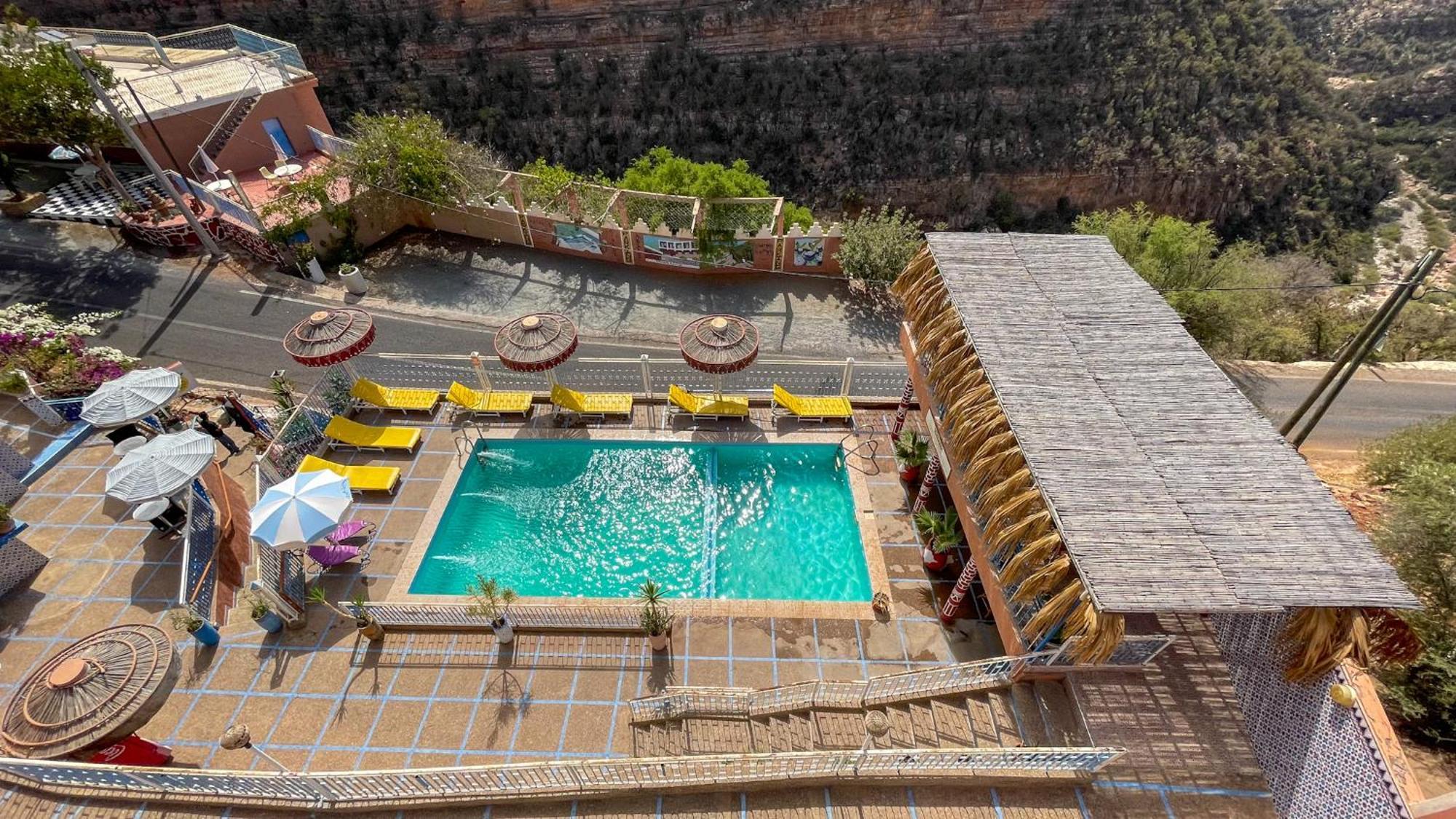 Auberge Les Montagnes Du Paradis Tagherat Anekrim Luaran gambar