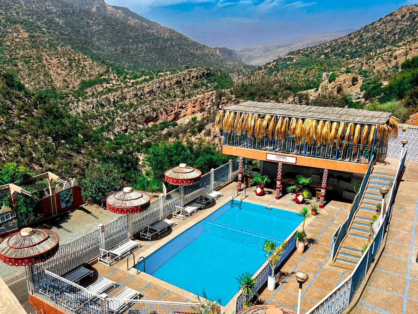 Auberge Les Montagnes Du Paradis Tagherat Anekrim Luaran gambar