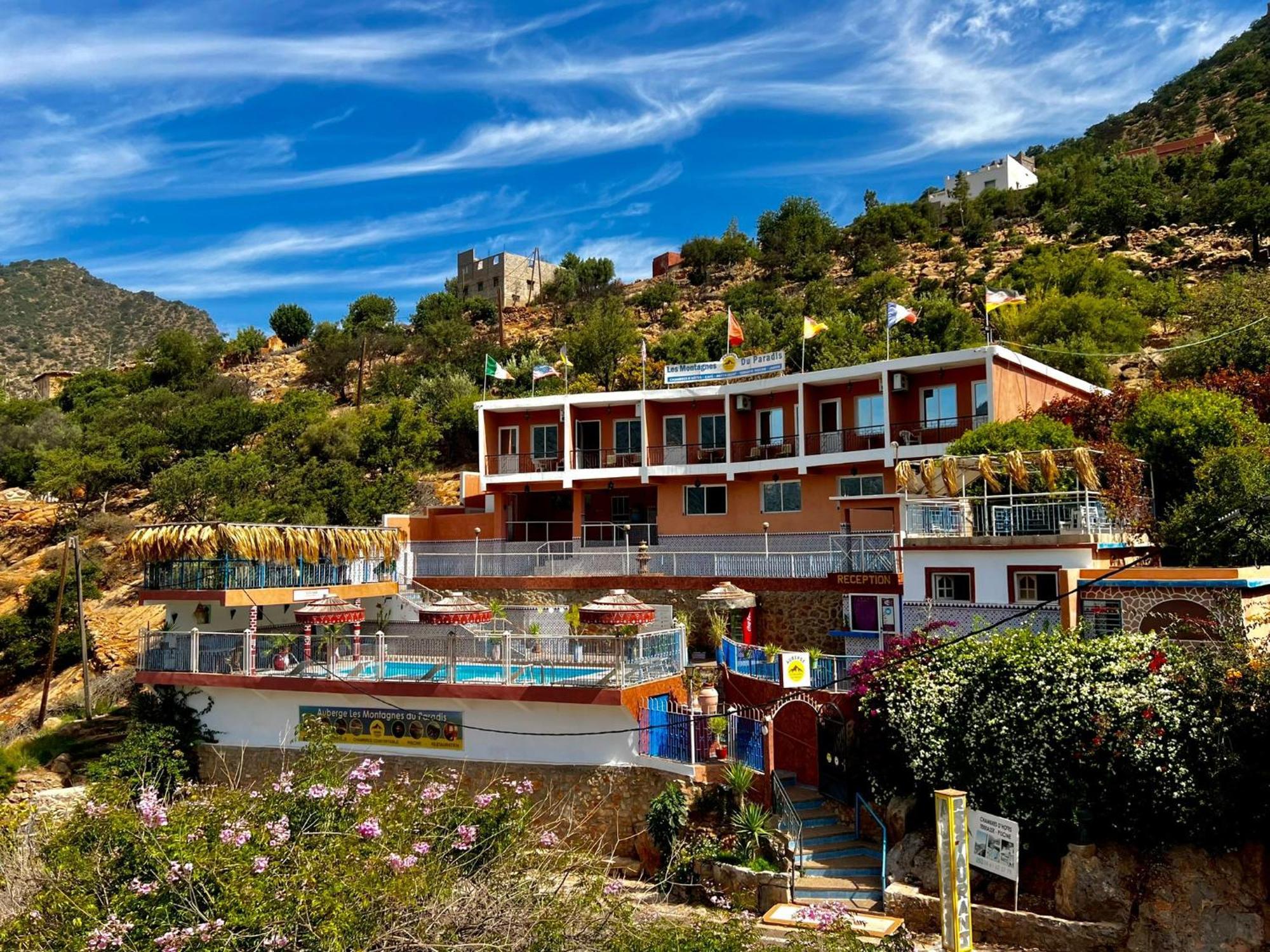 Auberge Les Montagnes Du Paradis Tagherat Anekrim Luaran gambar